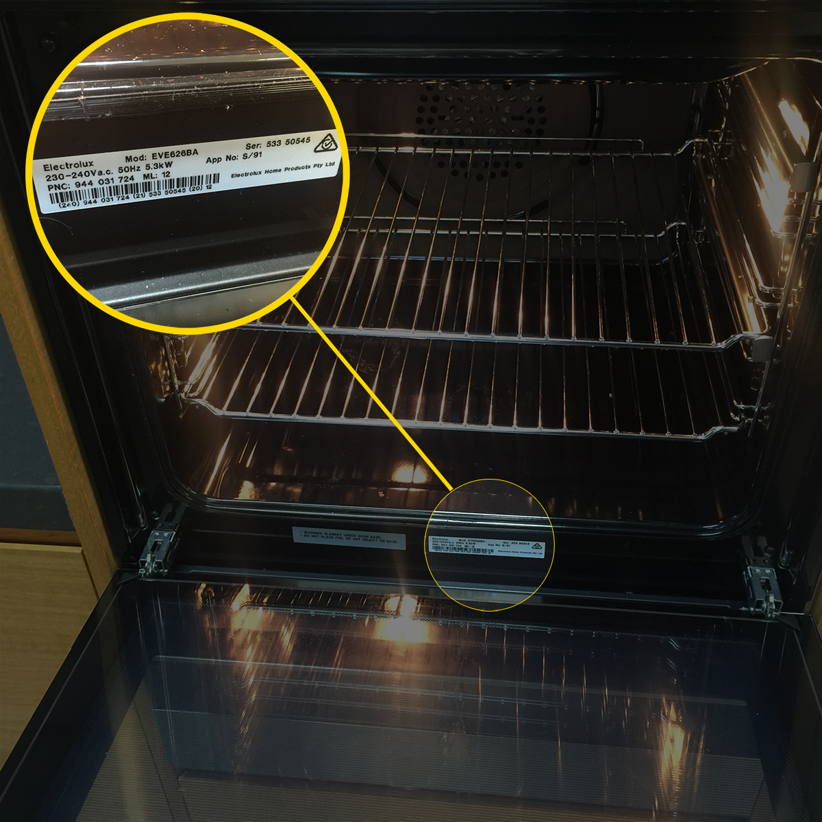 Find your Model Number • WA Appliance Parts